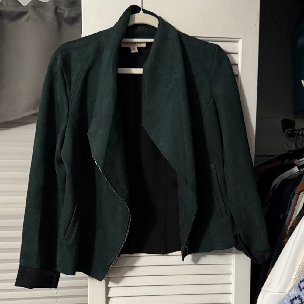 Philosophy Dark Green Blazer